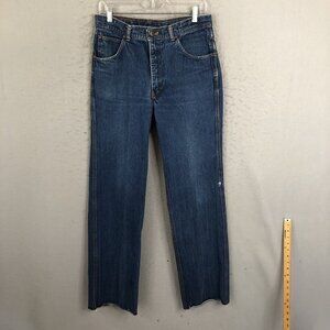 Vintage Rio Grande Jeans Juniors 13 Blue Denim 100% Cotton Western Retro Casual